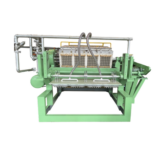 Rotary 4+4 molds paper egg tray machine