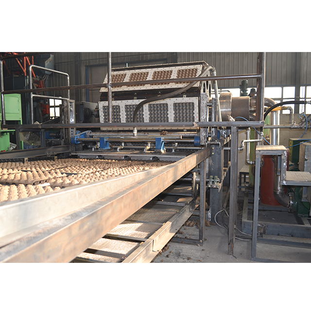 Rotary 4+8 Molds Paper Pulp Molding Egg Tray Production Line